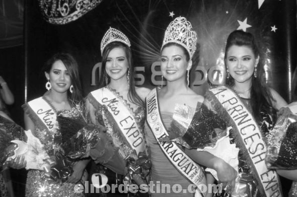 María Laura González Vera de la empresa Prodalcon Automóviles S.A. es la nueva Miss Expo Amambay