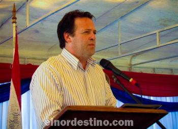 El Diputado Nacional Pedro González, impulsor del proyecto, señaló que esta obra saldará la deuda que tiene el IPS con los 41 mil asegurados en el Departamento de Amambay. (Foto: Semanario Extra).