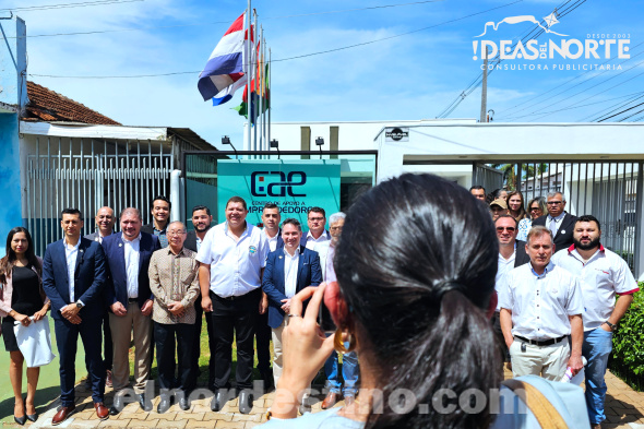 El local del décimo tercer Centro de Apoyo a Emprendedores  funciona en la sede de la Cámara de Industria, Comercio, Turismo y Servicios de Pedro Juan Caballero. El equipamiento fue provisto por la Embajada de la República Popular de Taiwán en Paraguay. (Foto: Diego Lozano para Ideas del Norte Consultora Publicitaria).