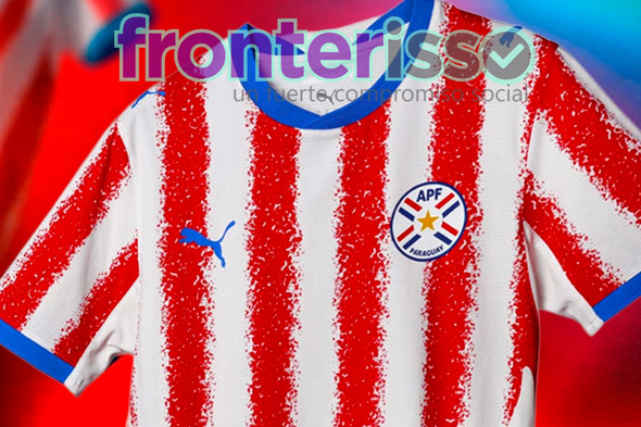 Comprá la nueva camiseta oficial y original de la Selección de Paraguay en el e-commerce de Shopping China Importados