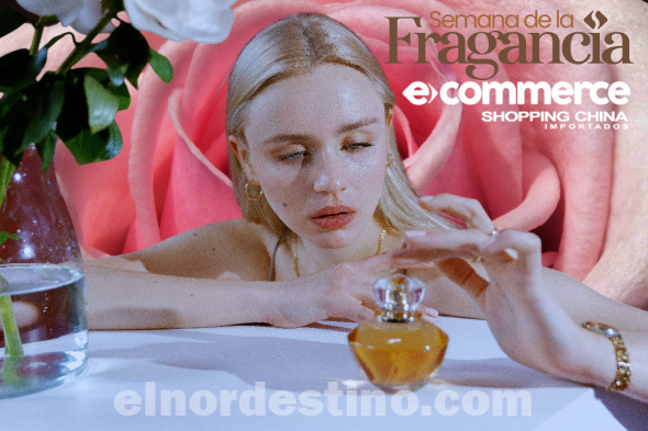 Celebrá la Semana de la Fragancia en el e-commerce de Shopping China Importados desde el lunes 17 hasta el domingo 23 de Marzo
