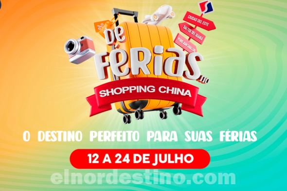 Durante todas estas Vacaciones de Invierno tu destino ideal está en Shopping China Importados de Pedro Juan Caballero 