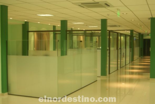 Cooperativa Multiactiva Mborayhu Ltda. inauguró la planta alta de su sede central en la ciudad de Pedro Juan Caballero. (Foto: Diego Lozano).