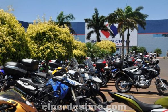 El ronquido de los motores toma cuenta desde hoy de nuestra frontera y Shopping China es el punto central del encuentro 
