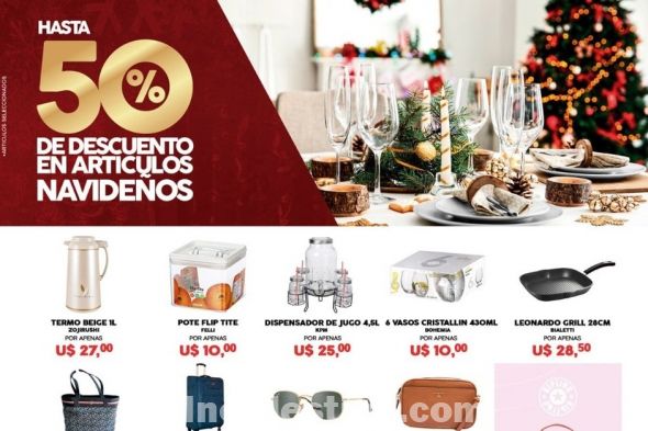 Shopping China, uno de los comercios de importados más prestigiosos de frontera, presenta el Show de Navidad, con ofertas exclusivas para la época más esperada del año. Miles de artículos navideños están en oferta con descuentos de hasta el 50% sobre su precio original. (Imagen: Shopping China).