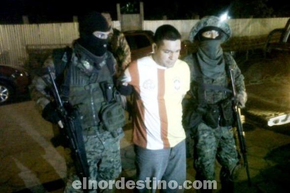 Supuesto miembro del EPP fue capturado este Jueves Santo en Kurusu de Hierro Departamento de Concepción