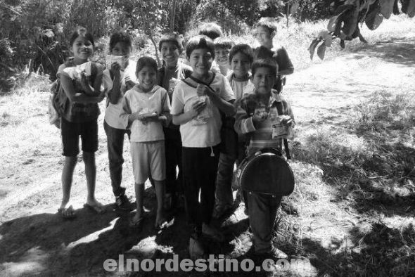 Indígenas del Amambay reciben por primera vez merienda escolar