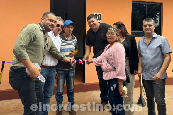 Por medio de gestiones con el Ministerio de Urbanismo, Vivienda y Hábitat, Gobernación de Amambay inaugura casas sociales