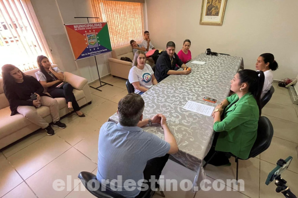 El intendente municipal de Pedro Juan Caballero licenciado Ronald Enrique Acevedo Quevedo respaldó la Ordenanza, mostrando una gran sensibilidad social y compartiendo experiencias personales y familiares relativas a personas con Trastorno del Espectro Autista. (Foto: Municipalidad de Pedro Juan Caballero).