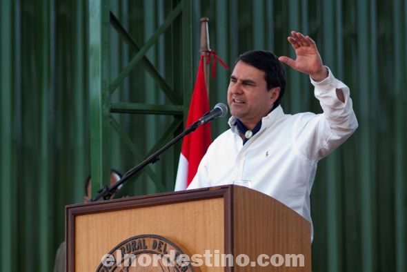 Encendido discurso nacionalista del Presidente Federico Franco durante la Inauguración de la 17ma Expo Amambay