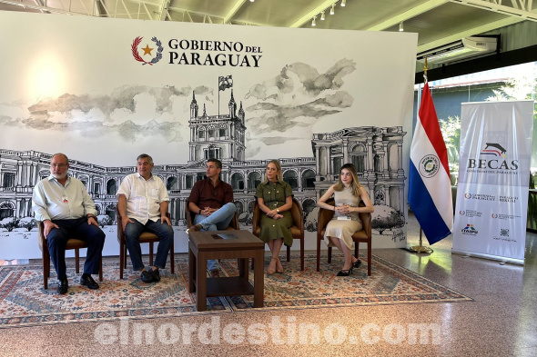 Se acordó ampliar el importe que recibirán los becarios, de seis pasarán a recibir diez millones de guaraníes, en las áreas de conocimientos priorizados que son: ciencias naturales, ingeniería y tecnología, ciencias médicas y de la salud, así como la formación docente. (Foto. Itaipú Binacional).