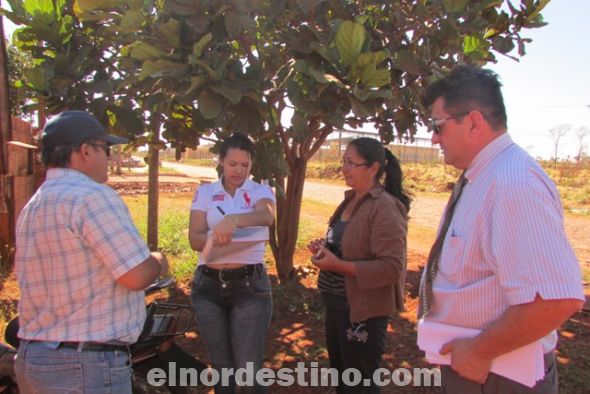 Gobernación de Amambay trabaja intensamente para censar a pobladores del Barrio Santa Ana de Pedro Juan Caballero
