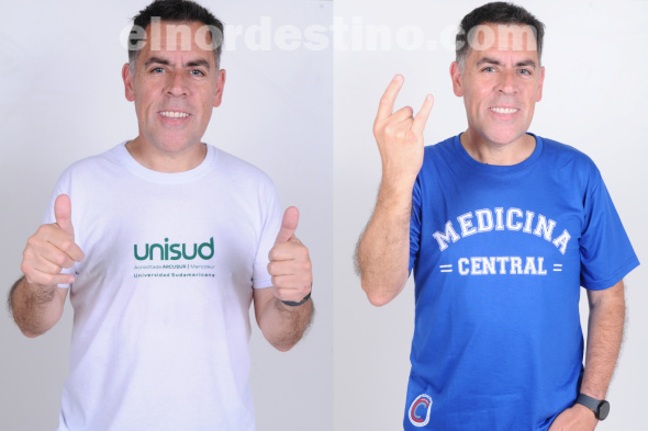 En la fronteriza Pedro Juan Caballero, Diego Lozano supera una década asesorando comunicacionalmente a universidades de Medicina