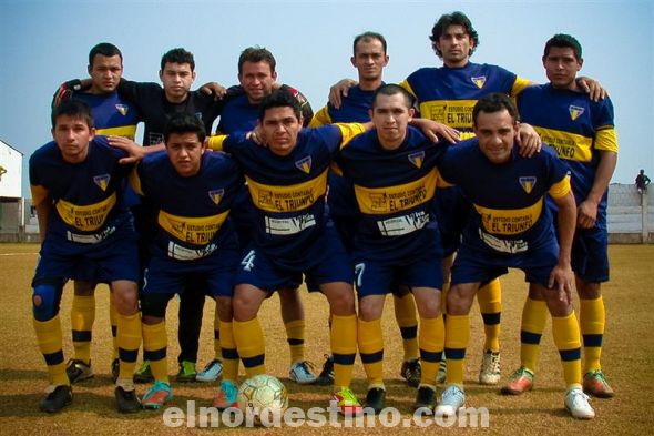 Formación inicial de Sportivo Obrero, último vice campeón de la Liga Deportiva de Amambay. Regresaron varias figuras que no venían integrando el equipo titular. (Foto: Diego Lozano).