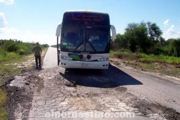 En breve se estará iniciando tareas en último tramo de ruta Pozo Colorado - Concepción