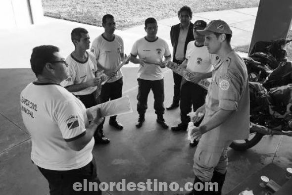 Guardia Civil Municipal de Ponta Porã participó de importante curso sobre primeros auxilios