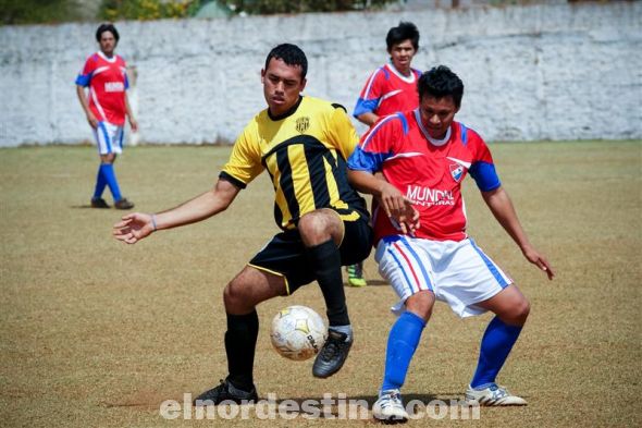 A pura fuerza dentro y fuera de la cancha General Díaz le arrebató la punta a Aquidabán
