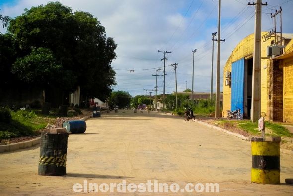 Esta semana la Municipalidad de Concepción culmina una cuadra de adoquinado y empieza el sellado de quince cuadras
