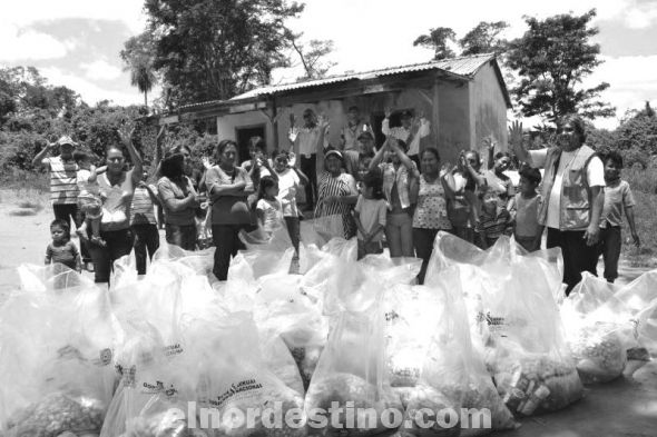 Más de veintitrés mil kilos de alimentos son distribuidos a niños de escasos recursos económicos