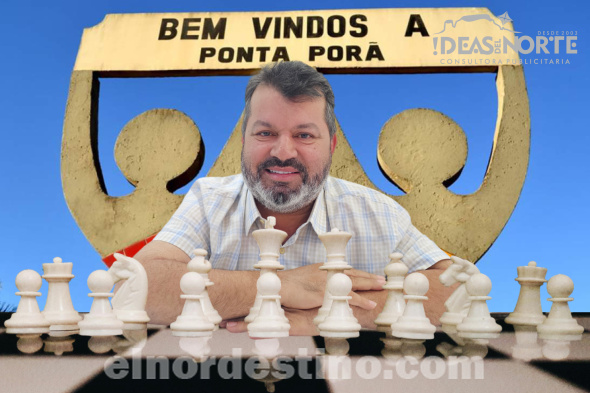 Carlos Bernardo presentó su precandidatura para intendente municipal de Ponta Porã junto a varios integrantes de su equipo 