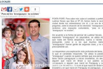 La noticia original publicada en pedrojuandigital.com.py de fecha 20/08 recién se está difundiendo masivamente a partir de este jueves por la fuerte circulación de Semanario Extra. (Foto: elnordestino.com).