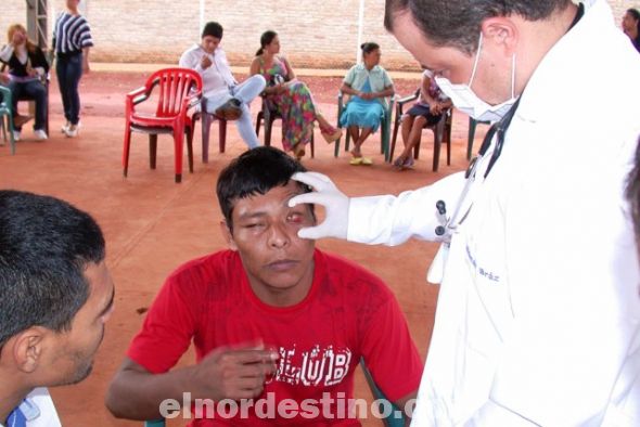 Es de destacar que la Universidad Sudamericana filial Pedro Juan Caballero viene realizando constantemente donaciones y asistencia médica gratuita a la ciudadanía pedrojuanina. (Foto: Diego Lozano).