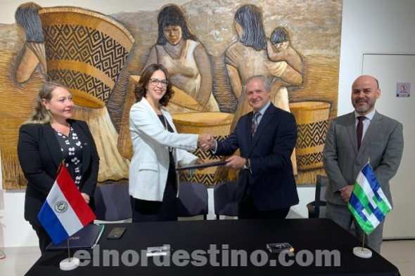 La presidente de la Agencia Financiera de Desarrollo es la economista y magíster en Economía Stella Mary Guillén Fretes. La AFD es una banca pública que ofrece créditos a largo plazo a tasas competitivas que son canalizadas a través de bancos, financieras y cooperativas. (Foto: Agencia Financiera de Desarrollo).