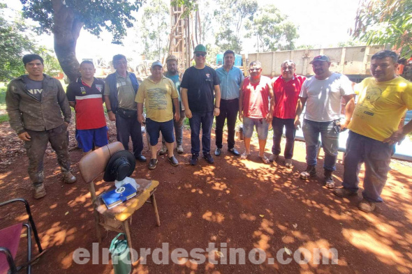 Gobernación de Amambay suministrará agua a pobladores del barrio General Genes en el distrito de Pedro Juan Caballero