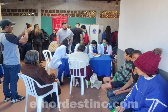 UCP en Acción: Comedor Virgen de los Pobres favorecido por el proyecto de extensión universitaria con atención médica básica