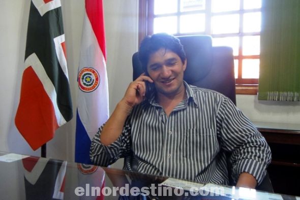 El Gobernador de Amambay, Ricardo Sánchez Peña, ha conformado sus secretarías de modo a iniciar los trabajos correspondientes a su administración. (Foto: Diego Lozano).