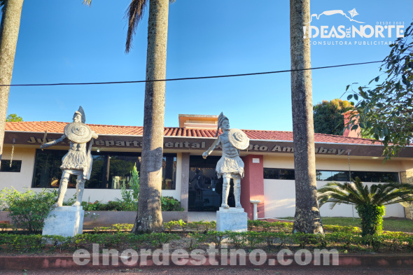 Atendiendo a una minuta presentada por la concejal Olga Gómez Capó, el órgano legislativo del XIII departamento declaró a Expo Amambay 2023 como de interés departamental. (Foto: Diego Lozano para Ideas del Norte Consultora Publicitaria). 