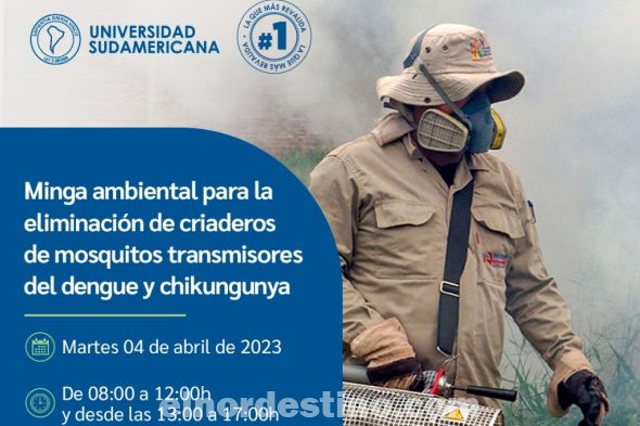 Participaron de la charla alumnos y profesores de la Carrera de Medicina de Universidad Sudamericana, junto a personal de SENEPA y de la XIII Región Sanitaria, además de docentes y alumnos de la institución visitada. (Foto: Diego Lozano para Ideas del Norte Consultora Publicitaria).