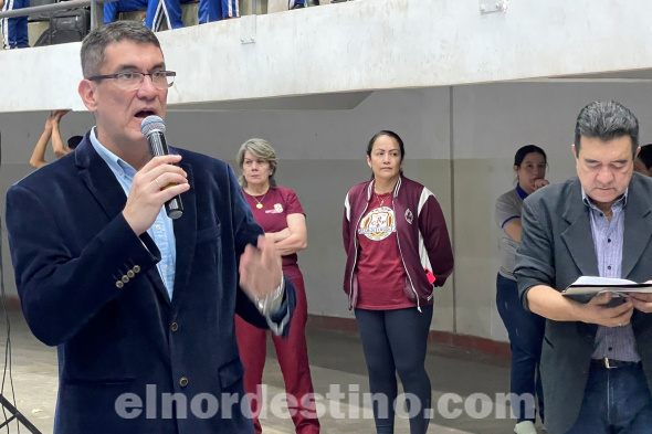 JEEN: Inauguración de los “Juegos Escolares Estudiantiles Nacionales  2024” en el Estadio Municipal de Pedro Juan Caballero