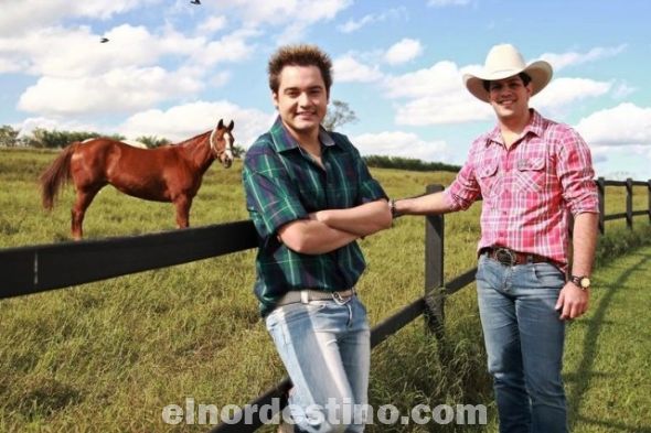 Fernando & Sorocaba será el primer plato fuerte internacional este sábado en la 19na Expo Amambay 2014