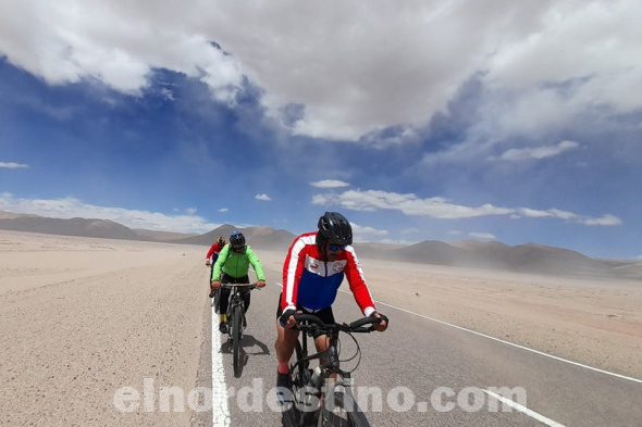 Los ciclistas, provenientes de las ciudades de Concepción, Horqueta y Pedro Juan Caballero, dejaron un legado de valentía y perseverancia que inspirará a muchos a seguir sus propios caminos de aventura. (Foto: Concepción al Día).