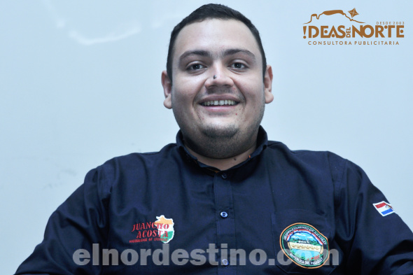 Por intermedio del titular de la Secretaría de la Juventud de la Gobernación de Amambay abogado Ismael Benítez Santacruz, la Gobernación de Amambay administración abogado Juan Silvino Acosta Benítez expresa su gratitud a universidades privadas. (Foto: Diego Lozano para Ideas del Norte Consultora Publicitaria).