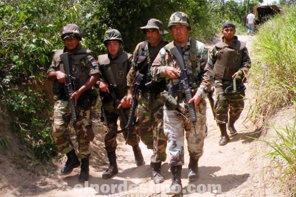 Las Fuerzas Armadas de la Nación comunicaron que seguirán con el apoyo a la Policía Nacional en Concepción y San Pedro