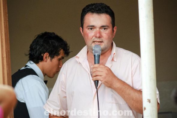 El profesor Marcial Lezcano (Frente Para la Victoria) será el candidato Diputado de la ANR en Amambay al vencer con 4394 votos a su inmediato contrincante, el médico bellavisteño César Villagra (Honor Colorado), que estaba obteniendo 4216 votos. (Foto: Diego Lozano).