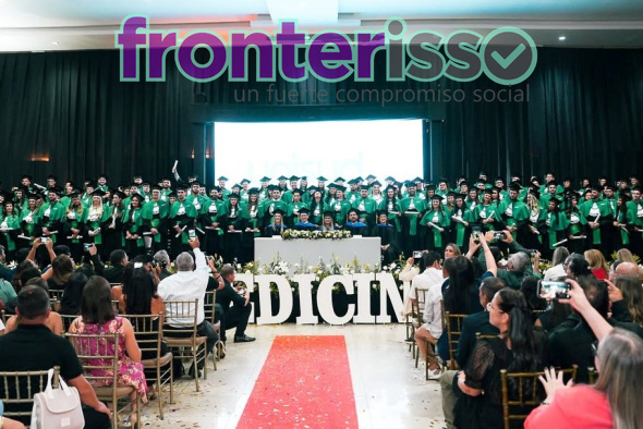 En Universidad Sudamericana (UNISUD), las grandes historias comienzan cuando alguien decide creer. Para aquellos que aún están en el camino, el mensaje es: no renuncies a tus sueños. Sigue dando lo mejor y sigue adelante. (Foto: gacetilla de Prensa de UNISUD Sede Pedro Juan Caballero).