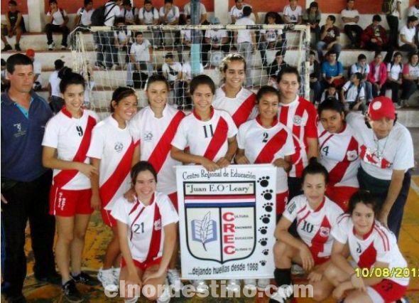 San José y CREC son los monarcas de los Juegos Estudiantiles en Horqueta