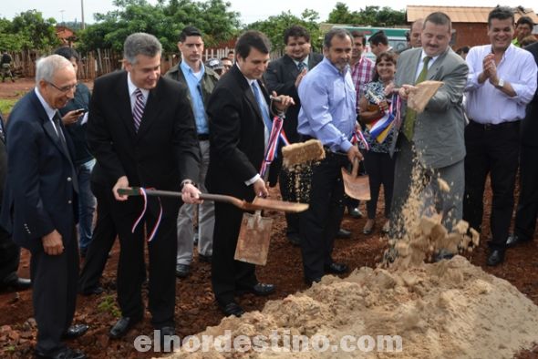 Con la presencia del presidente Federico Franco se inauguraron diversas obras en Pedro Juan Caballero