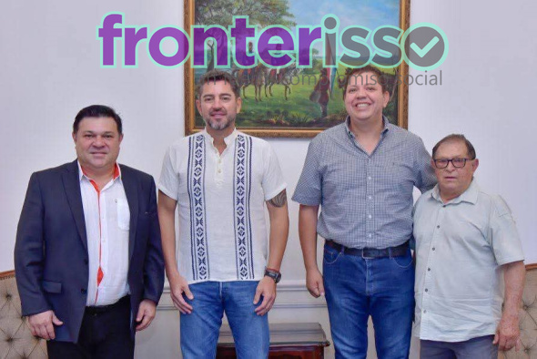 A pesar de su juventud, Juancho Acosta “suena fuerte” para acompañar a Hércules Pedro Lorenzo Alliana Rodríguez en la próxima fórmula presidencial que presentaría el movimiento Honor Colorado rumbo a las presidenciales del 2028. (Foto: Dirección de Comunicaciones de la Gobernación de Amambay).