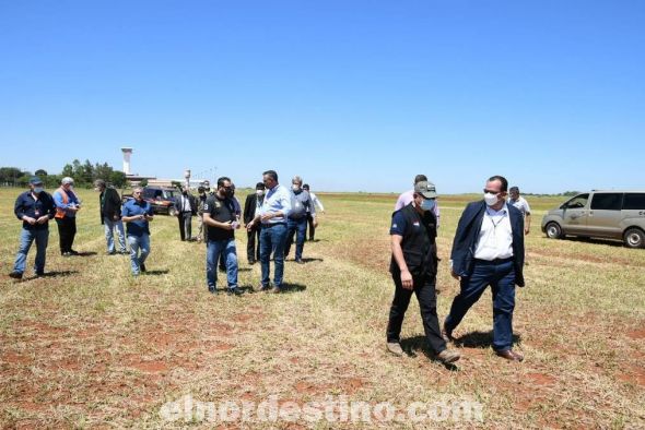 La empresa brasileña Wega Aircraft ya cuenta con su ubicación y va bien encaminada para empezar las obras en la segunda semana de Enero del 2022. La industria es netamente paraguaya. (Foto: Gentileza).