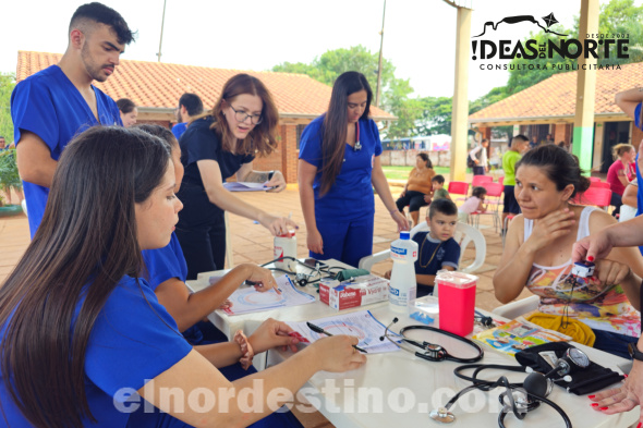 UCP en Acción: Escuela Elisa Alicia Linch favorecida por el proyecto de extensión universitaria con atención médica básica