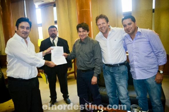 Exitosas gestiones del diputado Pedro González acompañando al gobernador de Amambay Ricardo Sánchez en la capital del país