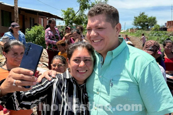 Asentamientos de Pedro Juan Caballero afectados por temporal asistidos por Gobernación y Secretaría de Emergencia Nacional