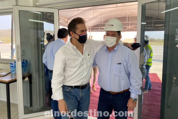 El emprendimiento industrial marca un hito histórico en el país y afirmó que la tecnología es la primera del Paraguay y de la región. Con ello, se facilitará una excelente condición de la materia prima que luego producirá un cemento de gran calidad, elaborado por Cecon. (Foto Revistaplus).