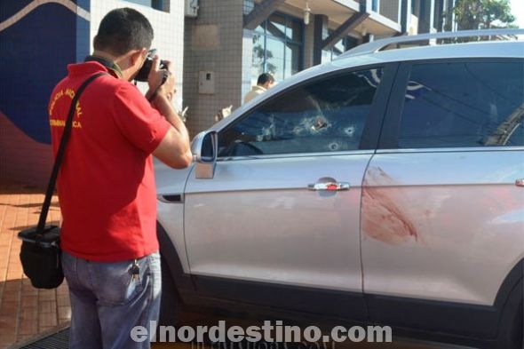 Atentan a tiros contra un conocido comerciante de neumáticos en Pedro Juan Caballero