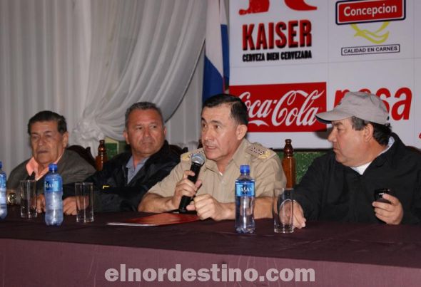 En conferencia de prensa se brindaron detalles sobre estrictos controles durante la Expo Amambay