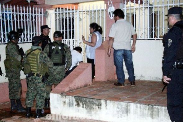 Infructuosa búsqueda de miembro del EPP en una casa ubicada en el barrio Fátima de la ciudad de Horqueta